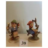 GOEBEL 4" APPLE TREE GIRL & BOY # 142 FULL B MARK