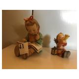 GOEBEL BOOK WORM 4.5" H & SIGNED # 359 HORN