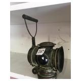 THE BAGER BRASS VINTAGE LAMP