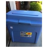 20 GALLON TOTE W/ FIXED LID