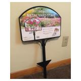 METAL YARD STAKE NEW