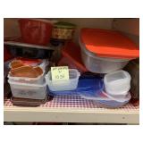 LARGE AMT. OF FOOT STORAGE MANY NEVER USED