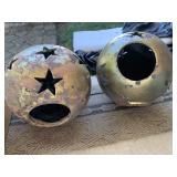 15" DECORATIVE LARGE BELLS FOR OUTSIDE CHRISTMAS