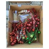 CHRISTMAS WREATH MAKING SUPPLIES, BEADS, CANDY