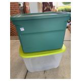 BELLAN 72 QT TOTE, GREEN STERLITE TOTE