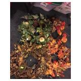 FOUR FALL WREATHS