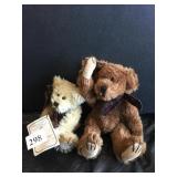 BOYD BEARS JOINTED W/ TAGS PAIR