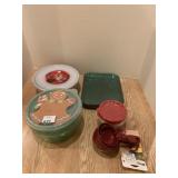 NEW GINGERBREAD NOTES, BOWLS, NEW MEASURING CUPS