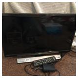 SAMSUNG 24" TV WITH REMOTE