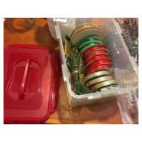 CRAFT RIBBON, ETC. WITH STORAGE BOX