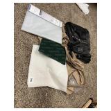 SHOWER LINER, PURSES ETC.