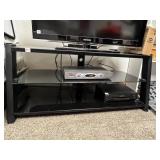 2 TIER GLASS TOP STAND