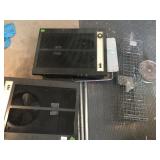 TWO FANS, CAGE TRAP, ALUMINUM POLES