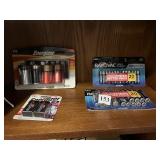 BATTERIES AA AND AAA, D AND 2 9 V AND PENS
