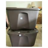 18-GAL STORAGE TOTES WITH LIDS
