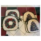 10 CHRISTMAS CHAIR PADS