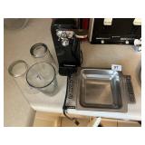 STAINLESS STEEL 50S STYLE SERVING DISHES, CUISINE