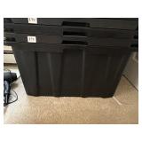 2 NEW, UNUSED STORAGE TUBS