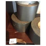 CONTENTS OF SHELVES DUCT TAPE, BASKETS, ETC.