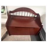 LIFT TOP WOOD BENCH