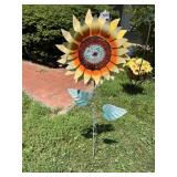 METAL SUNFLOWER 40"