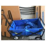 CART ON WHEELS BLUE