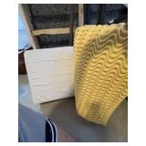 WEDGE PILLOW, BED EGG CRATE,