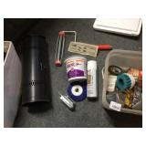 PAINT ROLLER, BRUSHES, TP HOLDER, ETC.