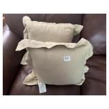 2 THROW PILLOWS