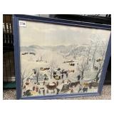 MOSES FRAMED PAINTING