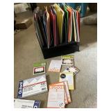 FILE FOLDERS AND DESK ORGANIZER WITH STORAGE