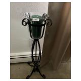 IRON BASE CANDLE HOLDERS, 38"