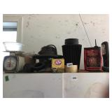 ORBITAL SANDER, SCALE, ETC.