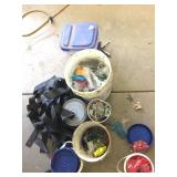 BUCKETS FULL OF SCREWS, ETC.