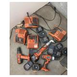 BATTERY CHARGERS FOR RIDGID TOOLS, NOT ALL