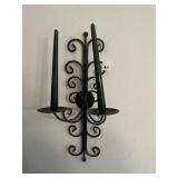 IRON WALL HANGING CANDLE HOLDER