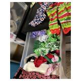 SMALL DOLL CLOTHES AND BLANKET