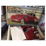 TOY CARS, 1937 CORD SUPERCHARGED 812 CONVERTIBLE