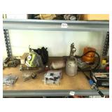 SPRAY GUNS, LOCKS, CLAMPS, ETC.