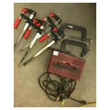 BATTERY CHARGER, C CLAMPS