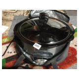 NEW CROCK POT WITH CASE AND SMALLER CROCK POT
