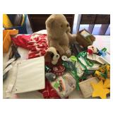 CRAYONS, CARDS, STUFFED ANIMALS, ETC.