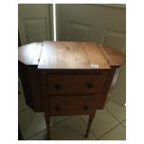 TWO DRAWER SEWING STAND