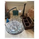 PAPER TOWEL HOLDER, BANANA HOLDER, BASKET, ETC.