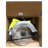 RYOBI 7 1/4 IN CIRCULAR SAW USED ONCE