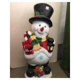 PLASTER SNOW MAN