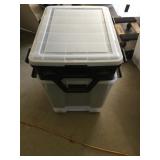2 TOTES WITH LIDS