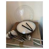 STAINLESS SERVING SPOONS AND LADLES, SANGO