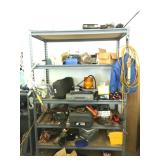 METAL WOOD SHELF 72" H X 48" W24" D