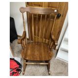 SOLID WOOD ROCKING CHAIR